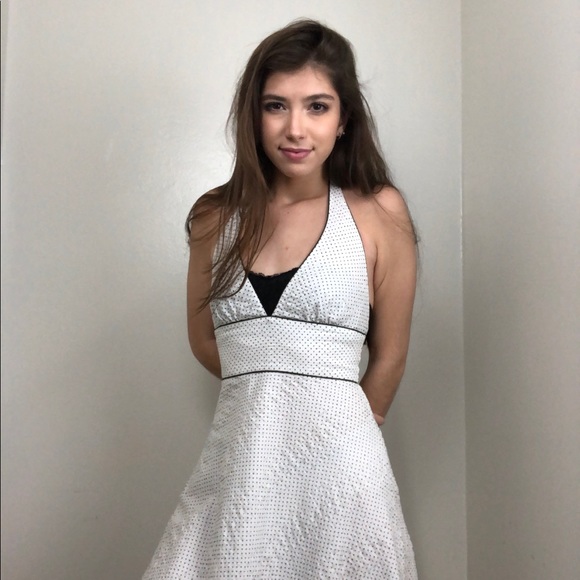 RETRO POLKA DOT DRESS - Picture 2 of 5